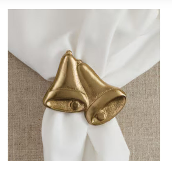 Gold Bell Napkin Ring