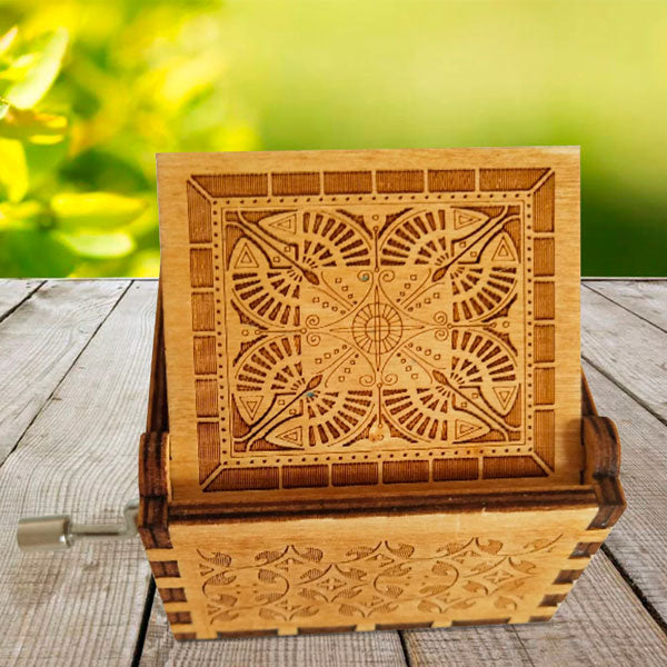 Grandmother To Granddaughter - The Engraved Music Box