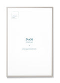Gray Wood Frame, 24x36 in | 61x91 cm