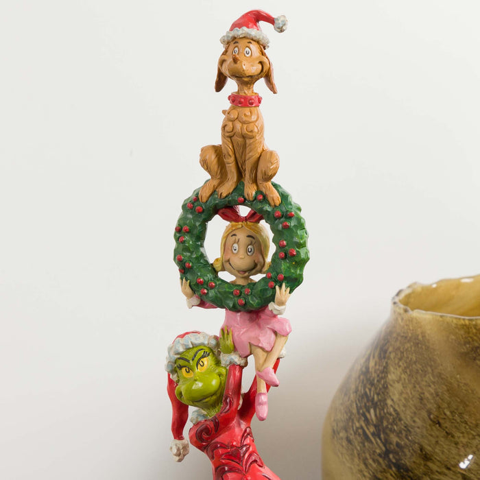 Grinch Stacked Christmas - Sculpture