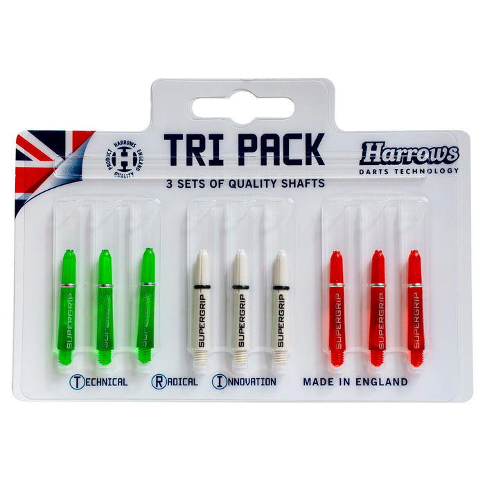 Harrows Irish Supergrip Short 3 Pack