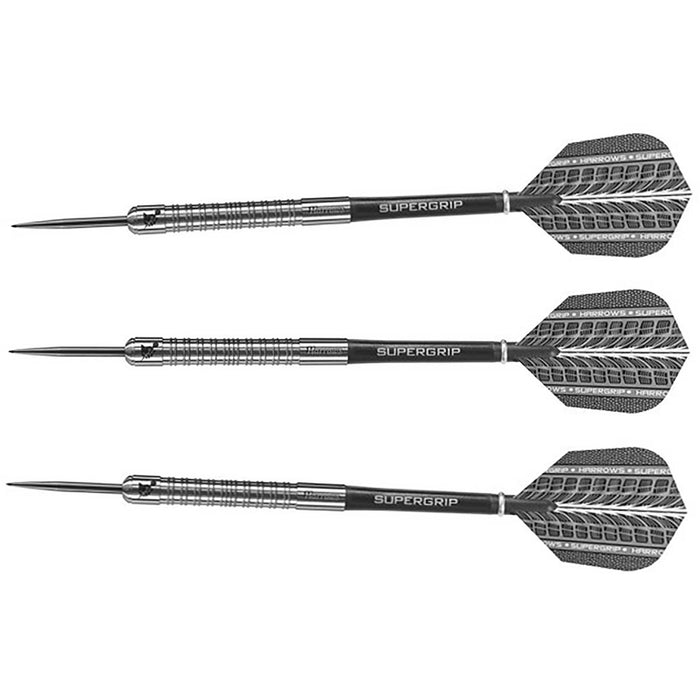 Harrows Supergrip 90% Tungsten Steeltip Darts - 30g