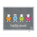 Hello Ewe Herdy Washable Doormat 1