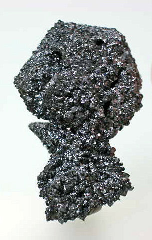 Hematite, Biancavilla, near Mount Etna, Catania Province, Italy Miniature 2 x 2.9 x 4.3 cm $300. Online 11/30