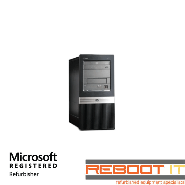 HP dx2810 MicroTower Quad Core Q9400 2.66GHz 4GB 500GB DVDRW Computer