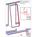 Janssens | Low Threshold Kit for Sliding Door(s) - MyGreenhouseStore.com