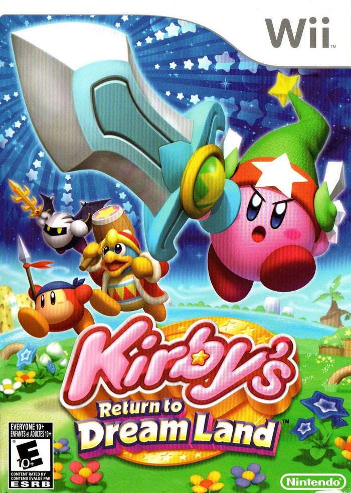 Kirby's Return to Dream Land Wii - Video Game - Used - CaveGamers