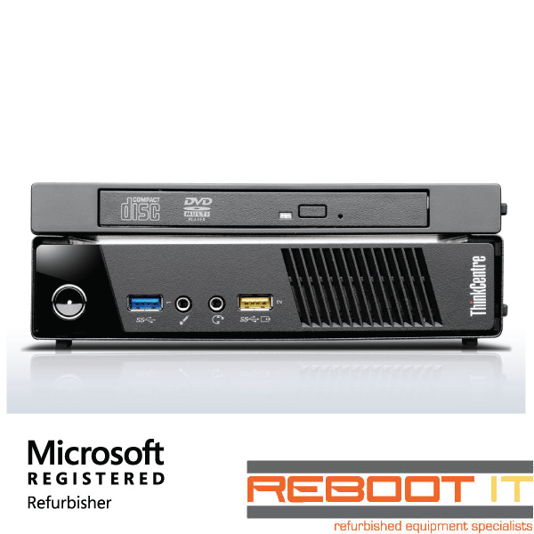 Lenovo ThinkCentre M73 Tiny i3 4130T 2.9GHz 4GB 500GB DVRW Win 7 PC