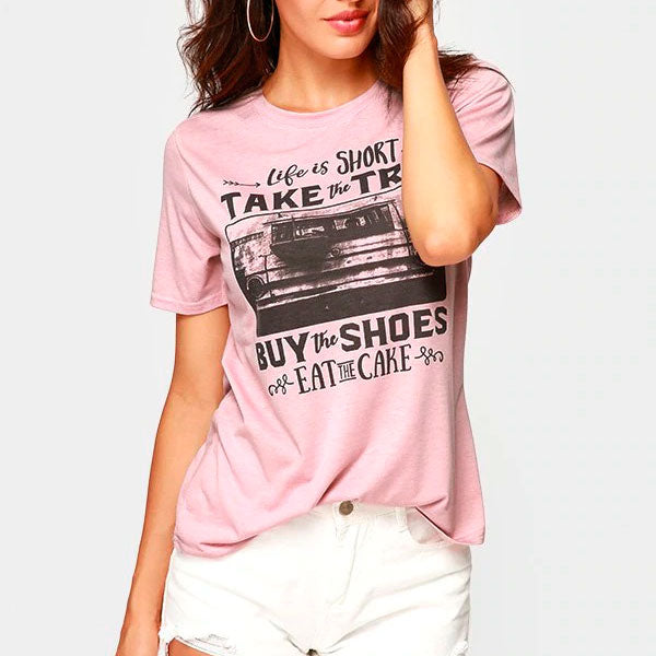 Life is Short Mantra Tee