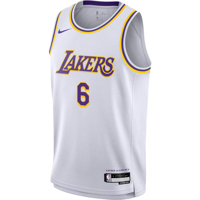 Nike Los Angeles Lakers James 6 Association Kids Jersey