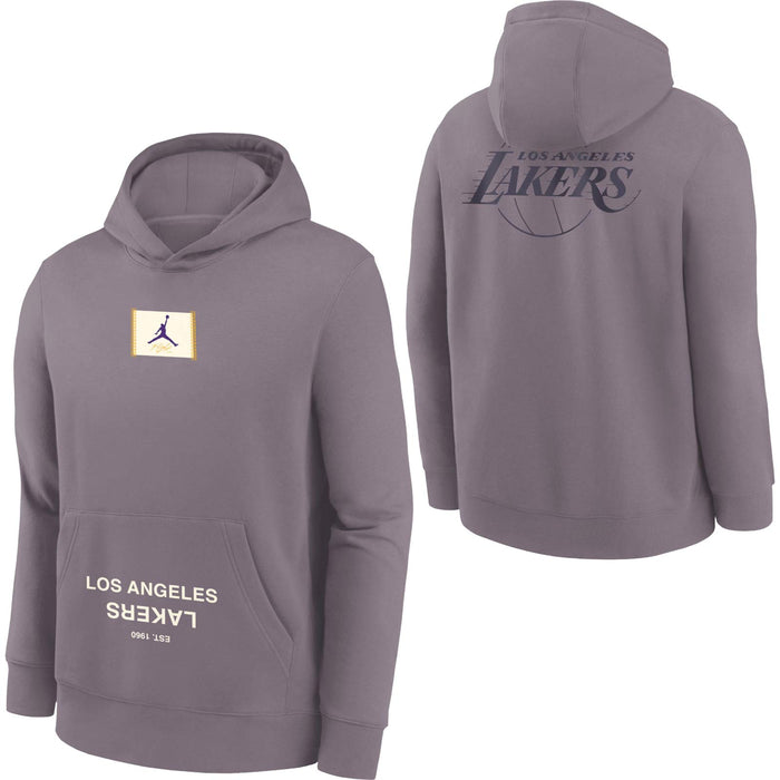Nike Jordan Los Angeles Lakers Statement Kids Hoodie