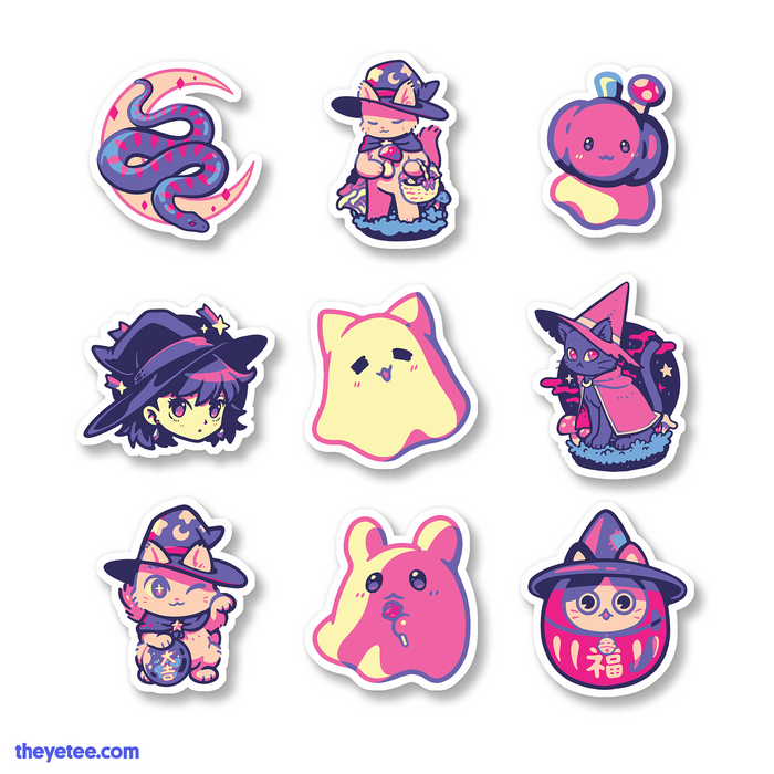 Magical Familiars Sticker Pack