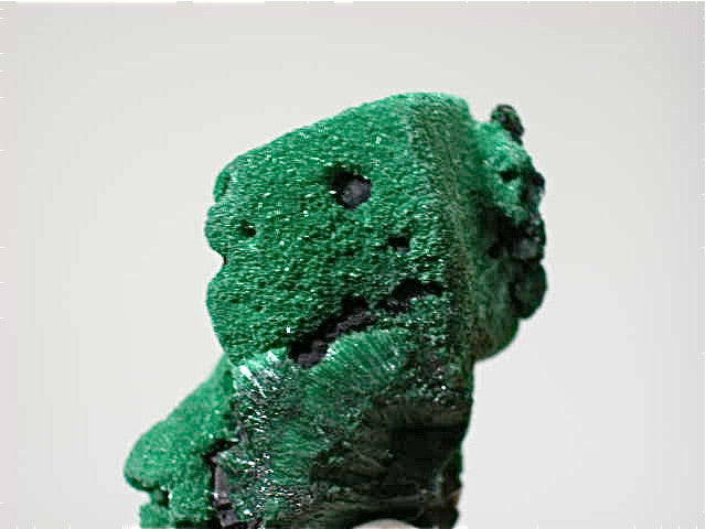 Malachite on and after Azurite, New Cornelia Mine, Ajo, Arizona Miniature 2 x 2.5 x 4.3 cm $250. Online 12/1