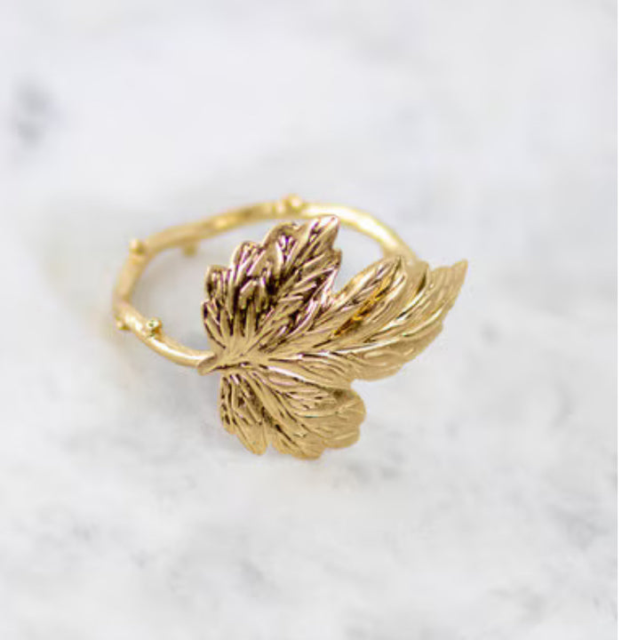 Maple Leaf Napkin Ring