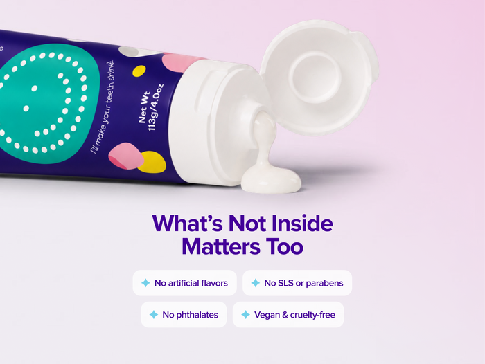 Marshmallow Sparkle Kids Toothpaste