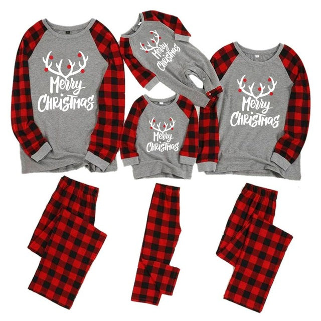 Merry Christmas Matching Family Pjs