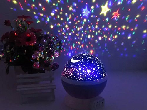 Moon & Stars Rotating Projector