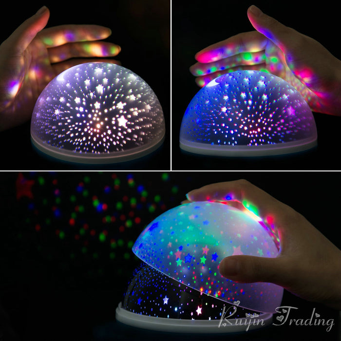 Moon & Stars Rotating Projector