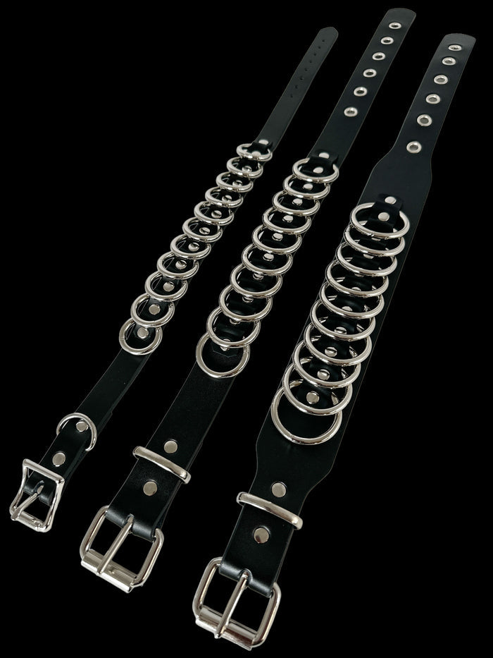 MULTI RING BONDAGE CHOKER