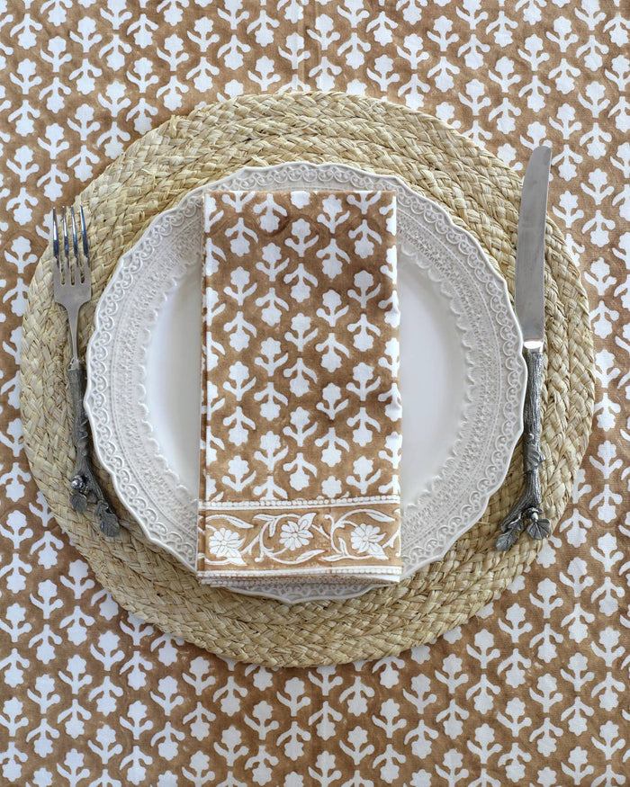 Napkin Charlotte Caramel