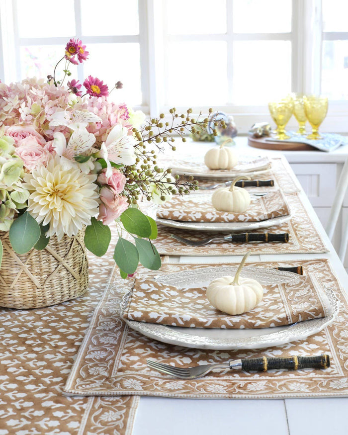 Napkin Charlotte Caramel
