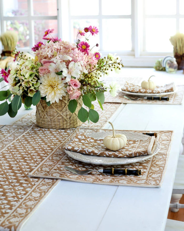 Napkin Charlotte Caramel
