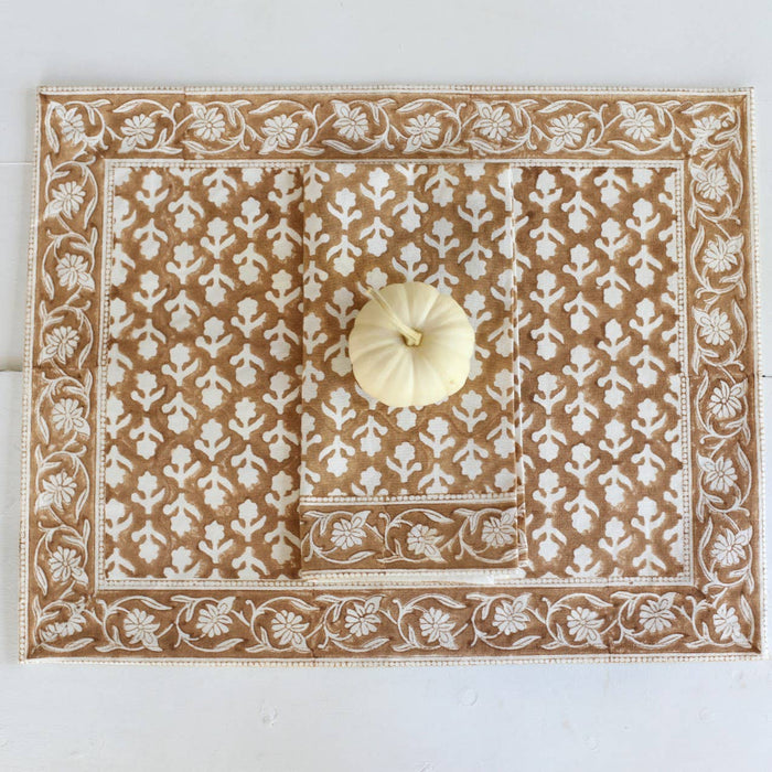 Napkin Charlotte Caramel