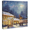 National Lampoon's Christmas Vacation - 14" x 14" - Gallery Wrapped Canvas - Art Of Entertainment