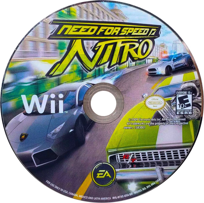 Need for Speed: Nitro Wii - Video Game - Used - CaveGamers - Image 3