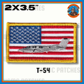 Official T-54 Marlin II King Air 260 US Flag Patch