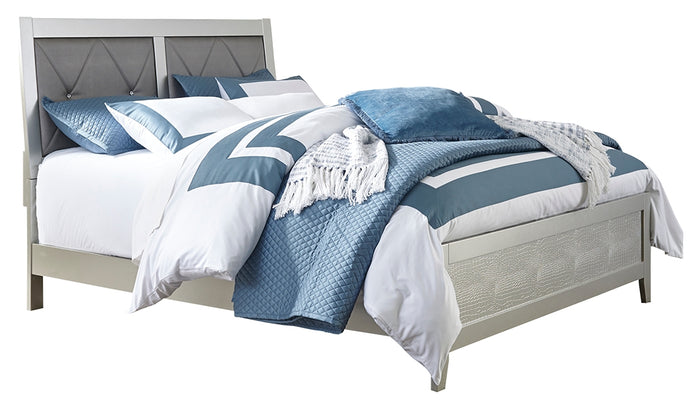 Olivet B560B2 Silver Queen Panel Bed