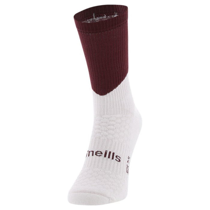 O'Neills Koolite Kids Midi Sock Maroon/W