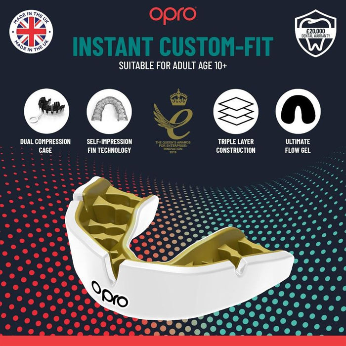 Opro Instant Custom Fit Senior Mouthguard