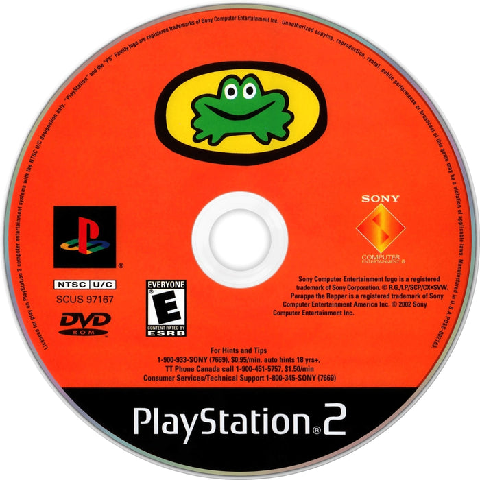 PaRappa the Rapper 2 PS2 - Video Game - Used - CaveGamers - Image 3