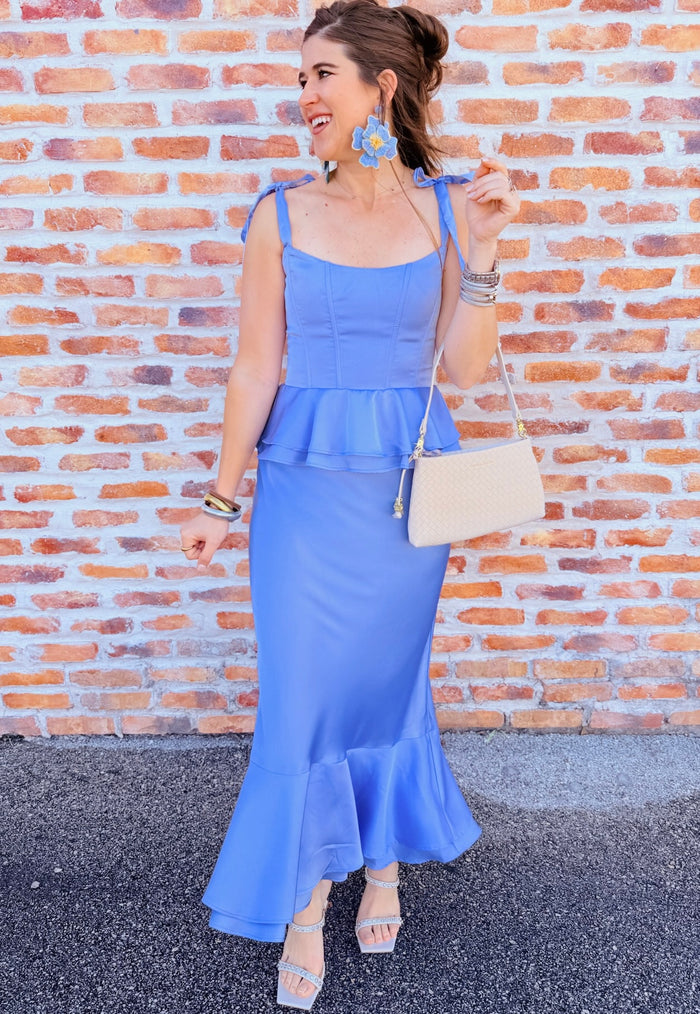 Pauline Peplum Dress