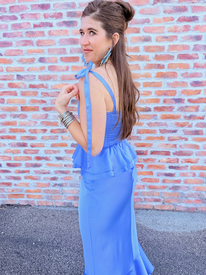 Pauline Peplum Dress