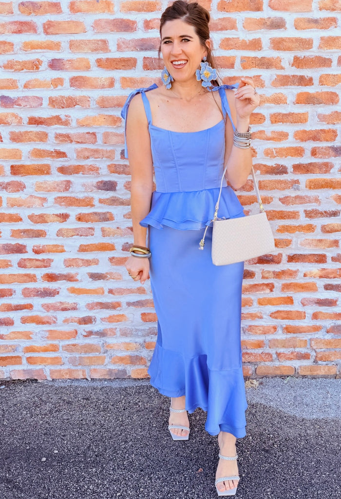 Pauline Peplum Dress