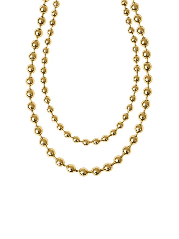 Pierce Double Layer Necklace