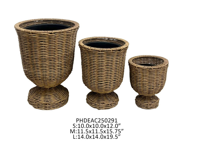 Poly Weave Urn
