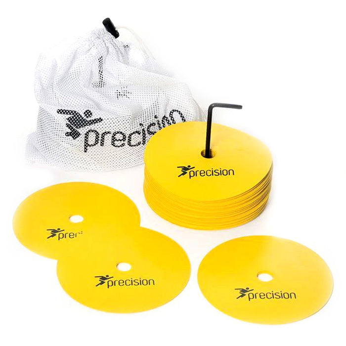 Precision Round Rubber Marker Discs Yell