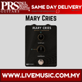 Black Mary Cries optical compressor pedal with output gain, compression knobs, and footswitch