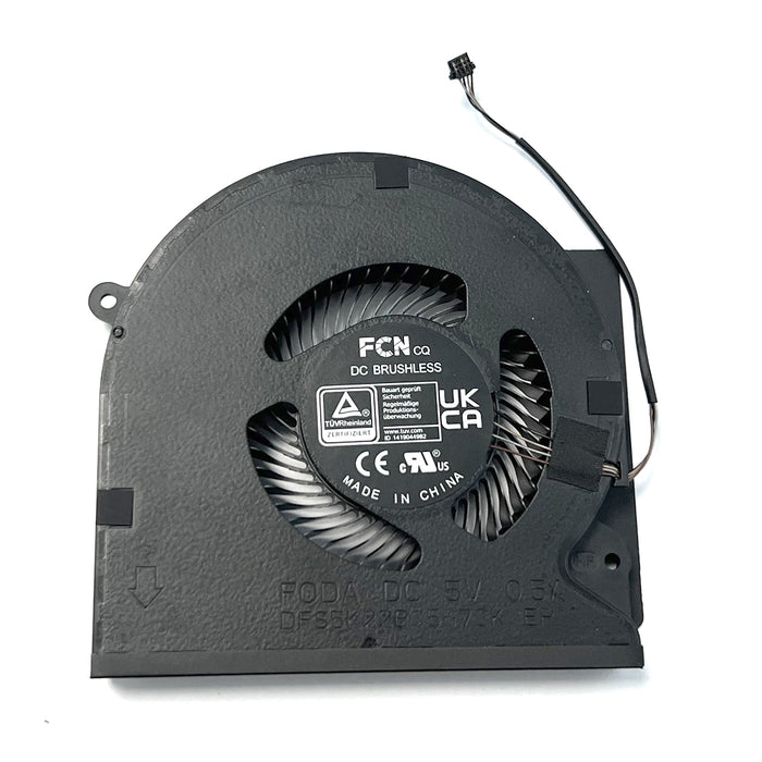 Razer Blade 16 RZ09-0483 RZ09-0483TEH3 RZ09-0483UWJ4 5V CPU Cooling Fan FQDA DFS5K22B05673K