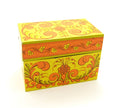 Vintage retro Avon metal recipe box