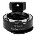 RhinoCam Vertex Rotating Stitching Adapter, Compatible with Canon FD & FL 35mm SLR Lens to Canon EOS M (EF-M) Mount Mirrorless Cameras