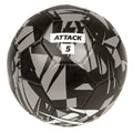 Rival Attack 5 Football Black/Silver