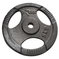 Rival Cast Iron Tri-Grip Plate - 5kg
