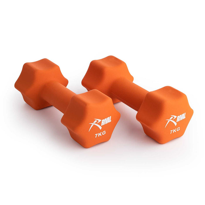 Rival Neoprene Dumbbell 7kg Pair
