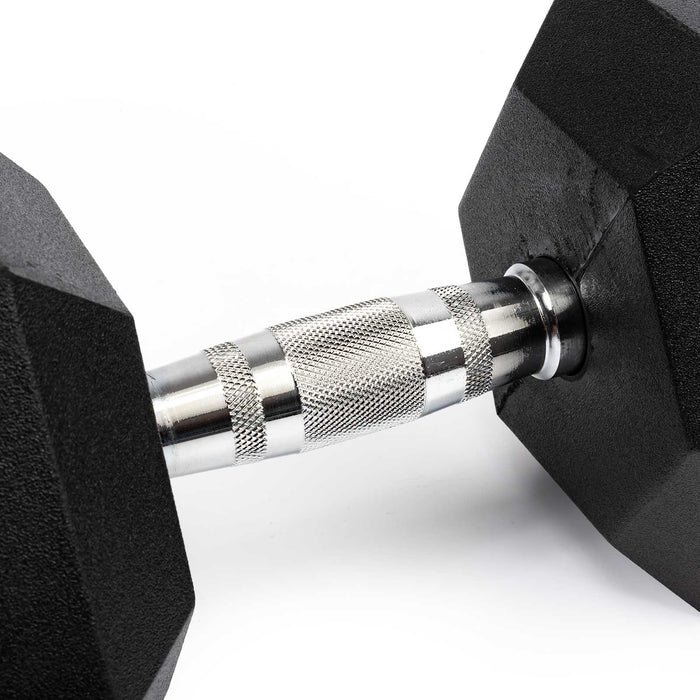 Rival Rubber Hex Dumbbell 27.5kg Pair