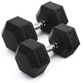 Rival Rubber Hex Dumbbell 35kg Pair
