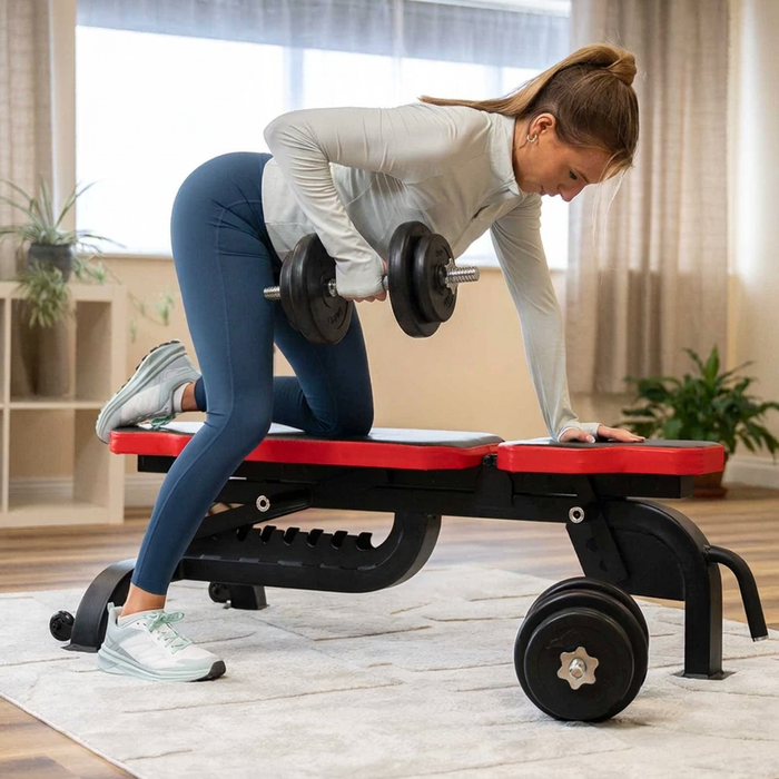 Rival Vinyl Adjustable Dumbbell Set - 20kg